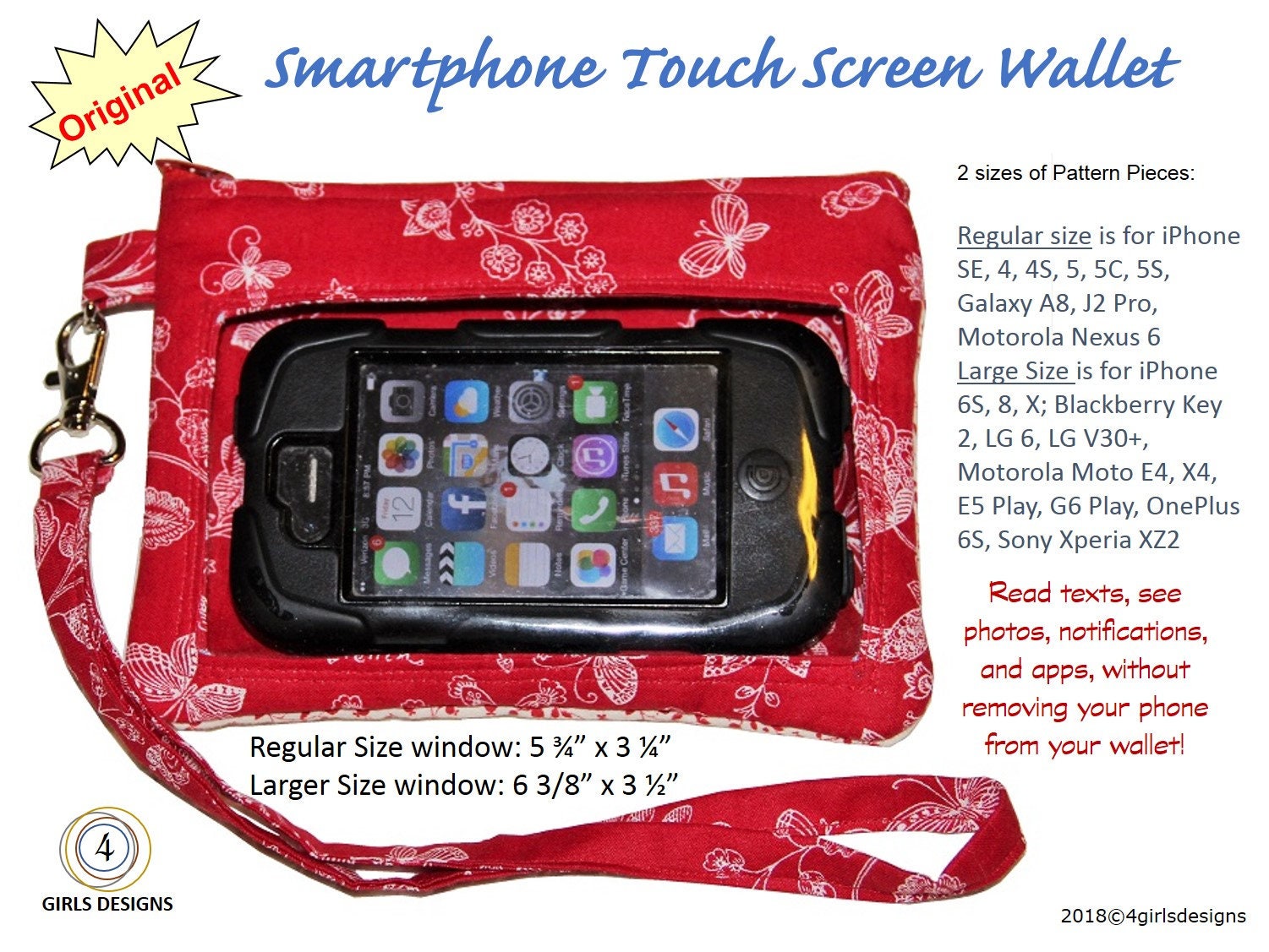 Touch Screen Wallet Etsy