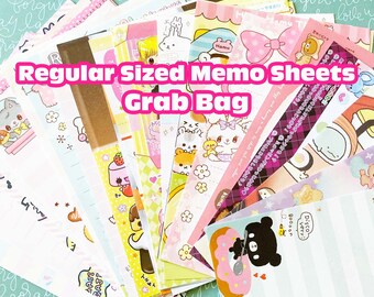 Kawaii Memo Sheets (Regular Size)