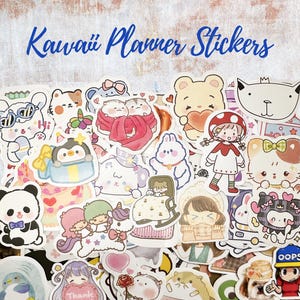50 Kawaii Planner Stickers