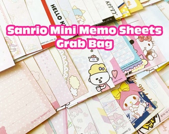 Sanrio mini Memo Sheets 100 pcs - Super Kawaii