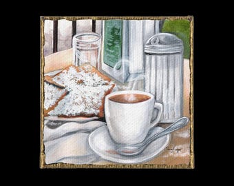New Orleans Cafe du Monde  Magnet