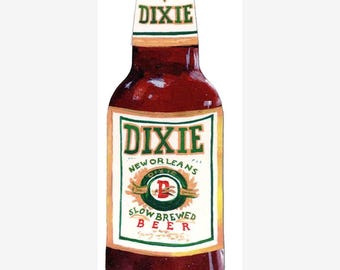 New Orleans Louisiana Dixie Beer Magnet made from Original Art