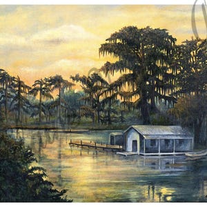 Bayou Sunset Print