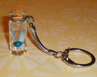 Zelda - Fairy in a Bottle Keychain - Choose Any Color
