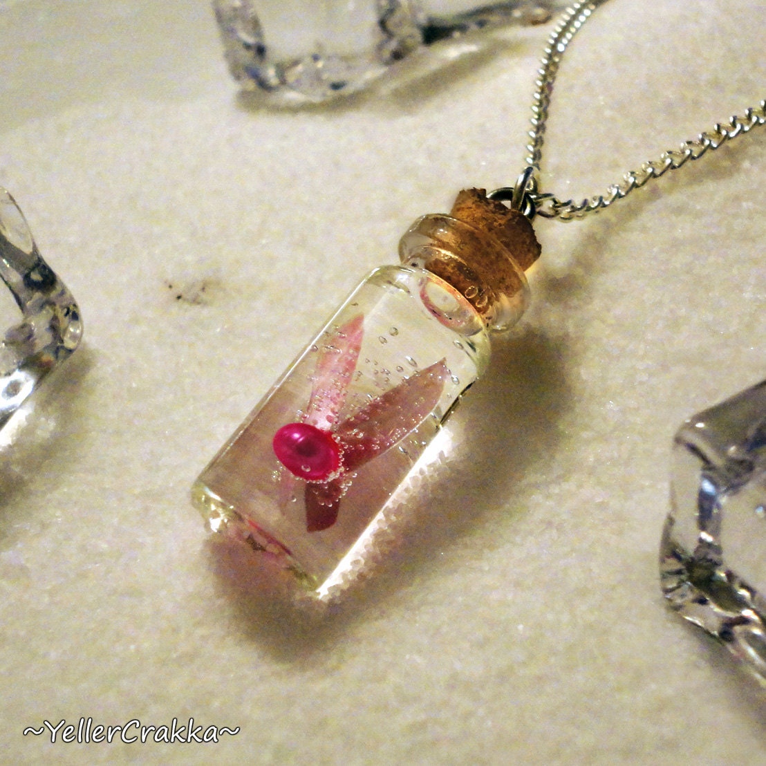 Zelda - Bottled Fairy Necklace - Etsy