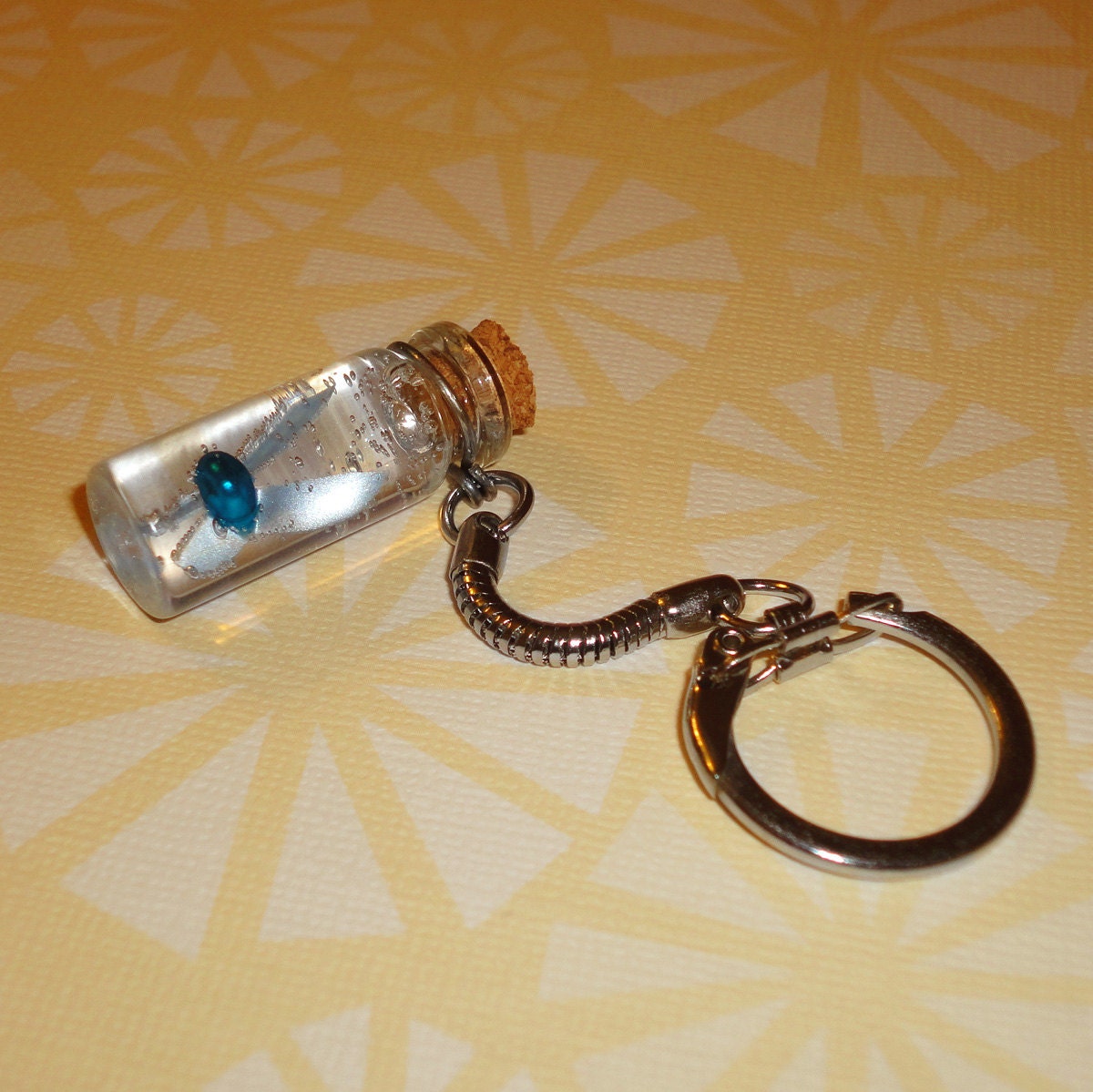 Zelda Fairy in a Bottle Keychain Choose Any Color Etsy