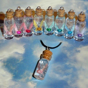 Legend of Zelda - Fairy in a Bottle Charm Necklace