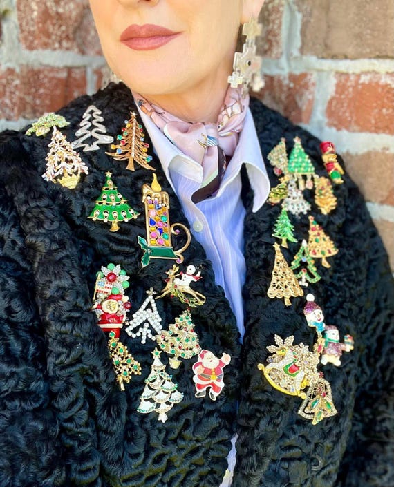 Set of 2 Vintage Christopher Radko Enamel Snowmen… - image 8