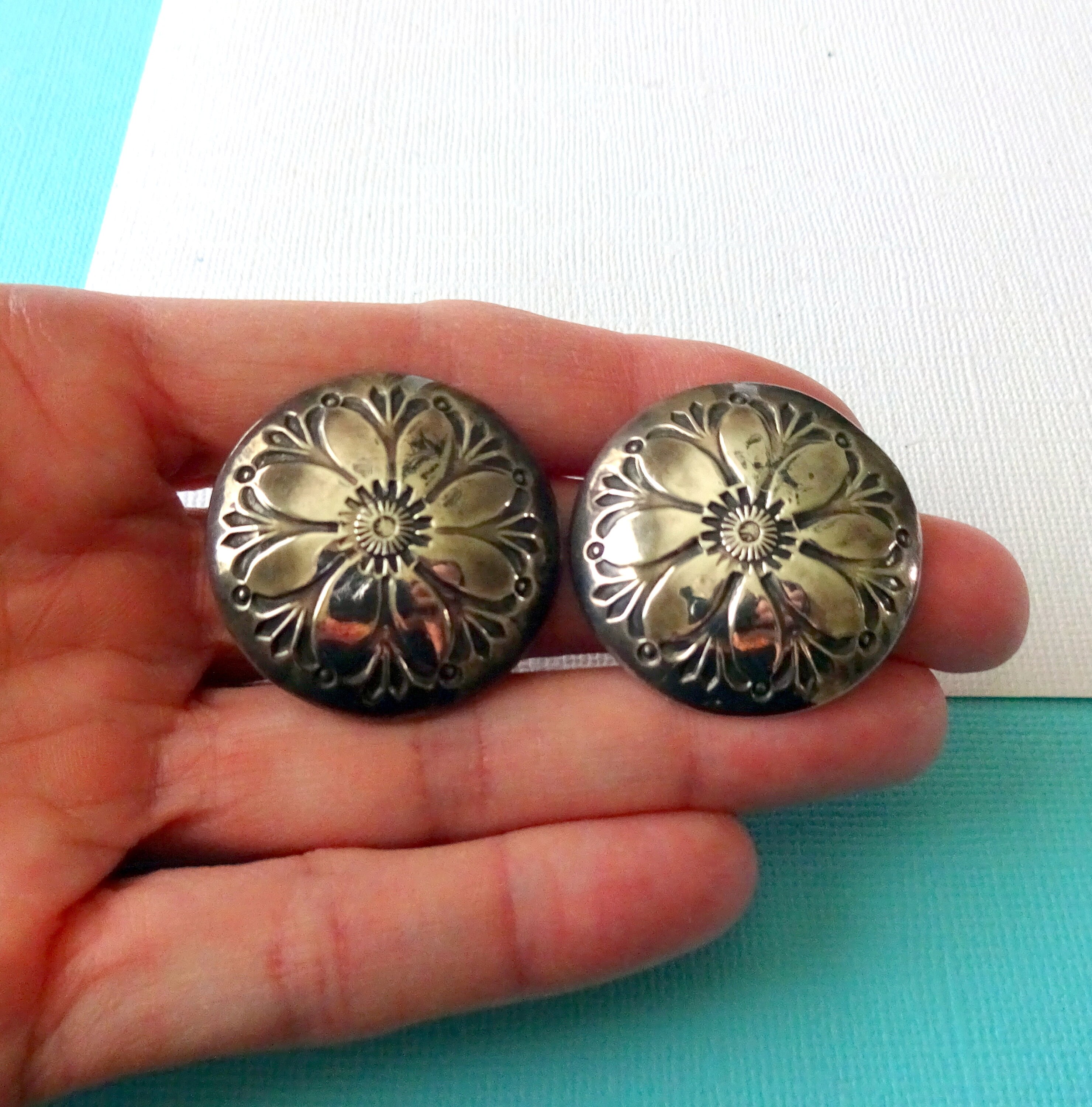 James Reid Ltd Ensemble de 3 boucles en argent sterling