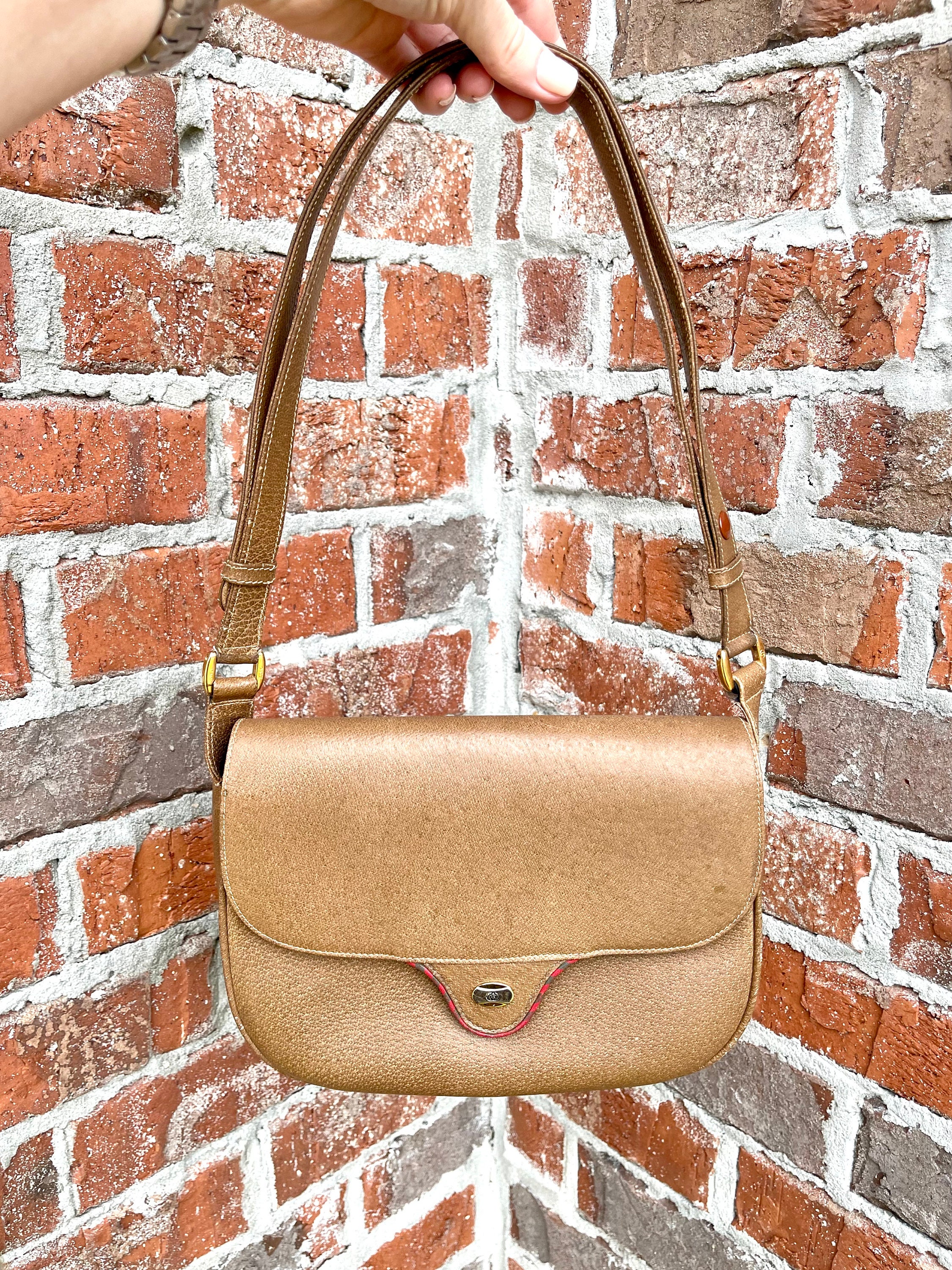 バッグ GUCCI accessory pouch hand bag GG brown GUCCI Accessory Pouch Hand bag Purse GG Canvas Brown Auth | eBay