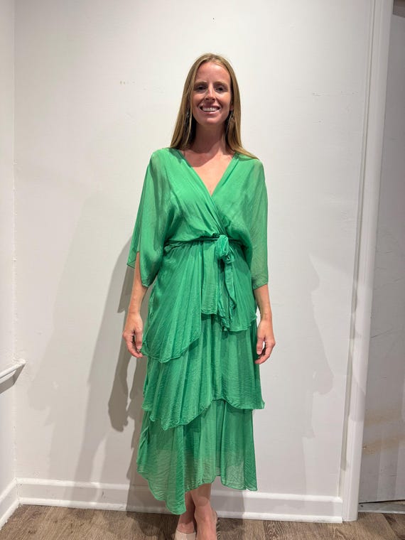 Homecoming Dress,silk Layered Maxi Dress: Italian Boho Off-shoulder Gown - Etsy Ireland Homecoming Dress,silk Layered Maxi Dress: Italian Boho Off-shoulder Gown - Etsy Ireland