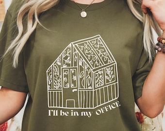 コンフォートカラーズ ガーデニングTシャツ：花好きへのギフト、ユニセックスTシャツ