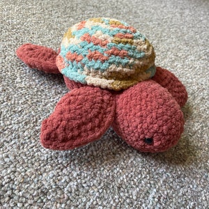 Crochet Sea Turtle Plushie