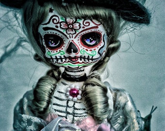 UC Studios Steampunk Dia De Los Muertos Doll Canon PRINT 353 from Photo/Doll by Michael Brown