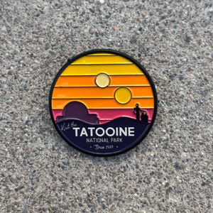 National Park pin - Tatooine Nat’l Park