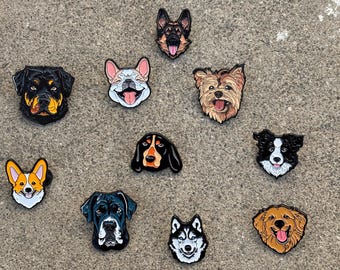 The Goodest Boy or Girl dog pins