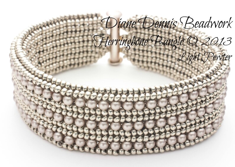 Herringbone Bangle Bracelet Kit Etsy