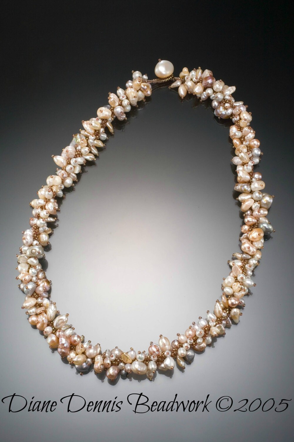 Digital Instructions/Tutorial for the Twisted Pearl Necklace