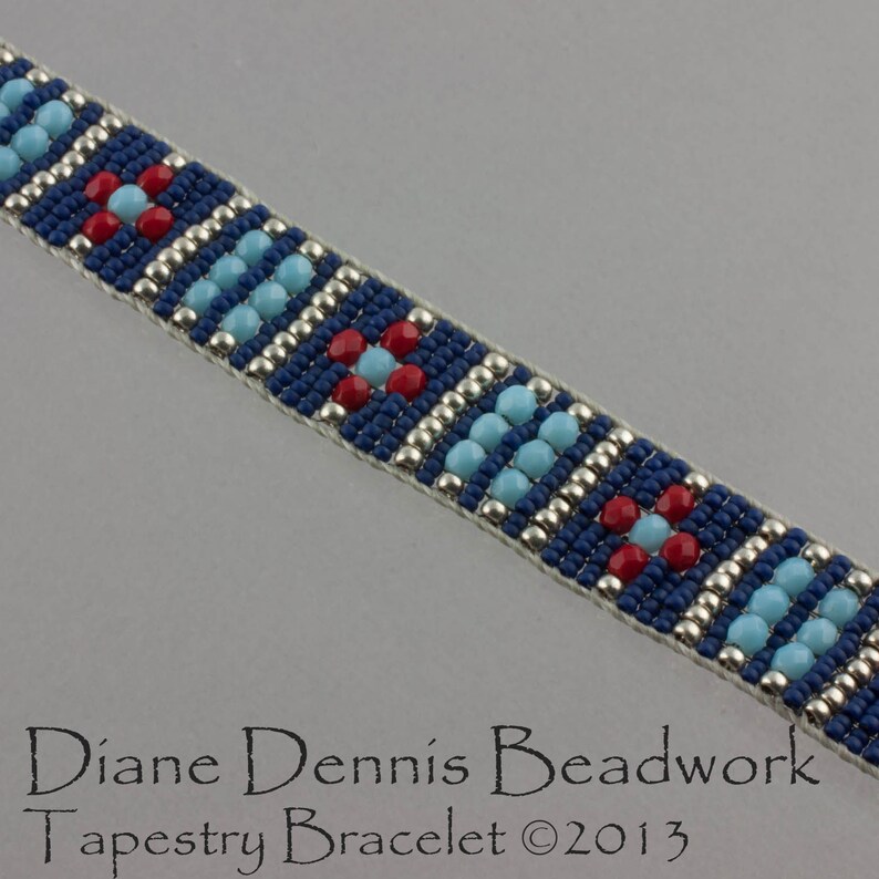 Digital Instruction for the Tapestry Bracelet Etsy