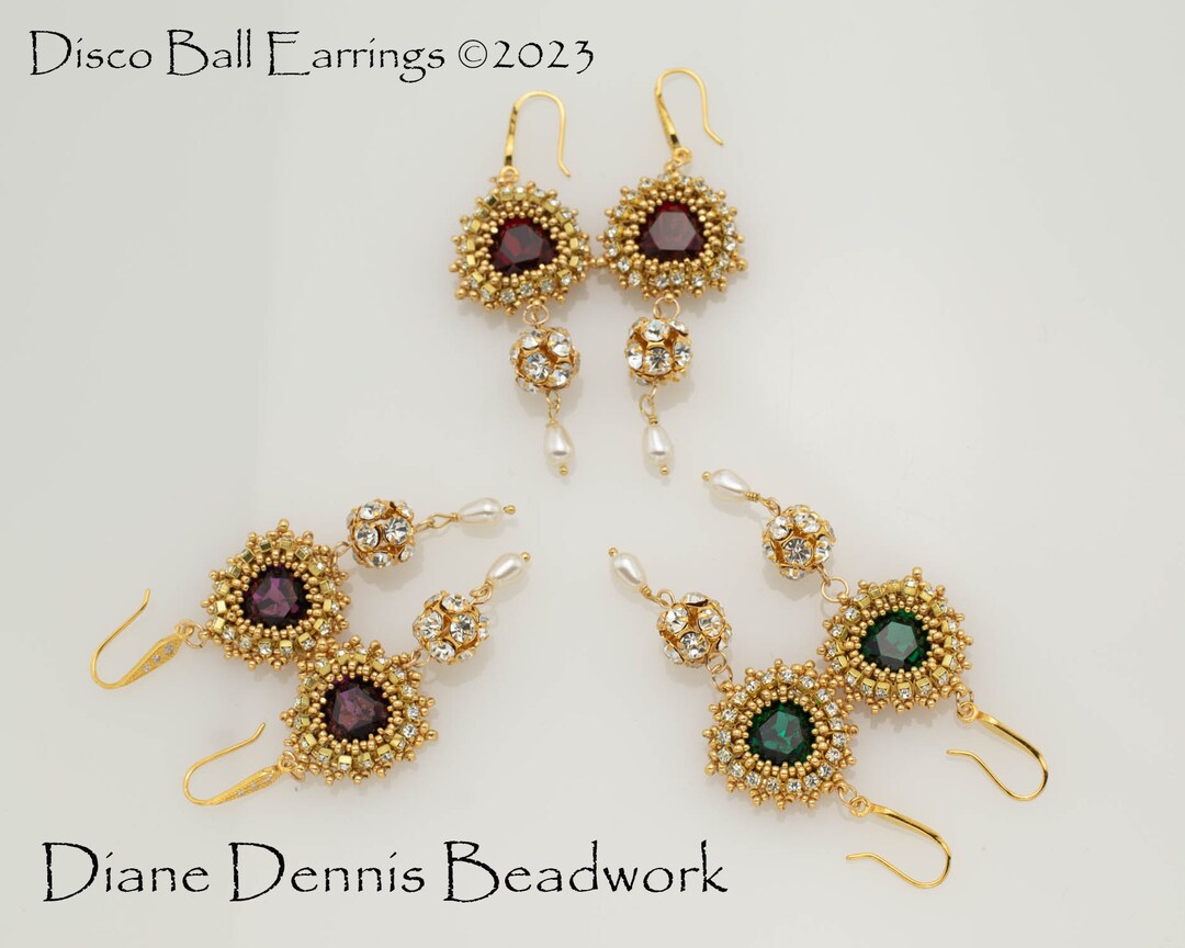 Kit for Disco Ball Earrings Etsy