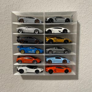Hot Wheels Wall Display