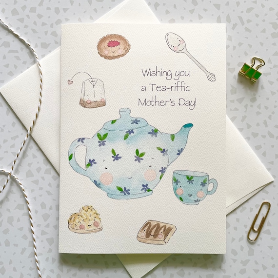 Tea Cup Mother's Day Card