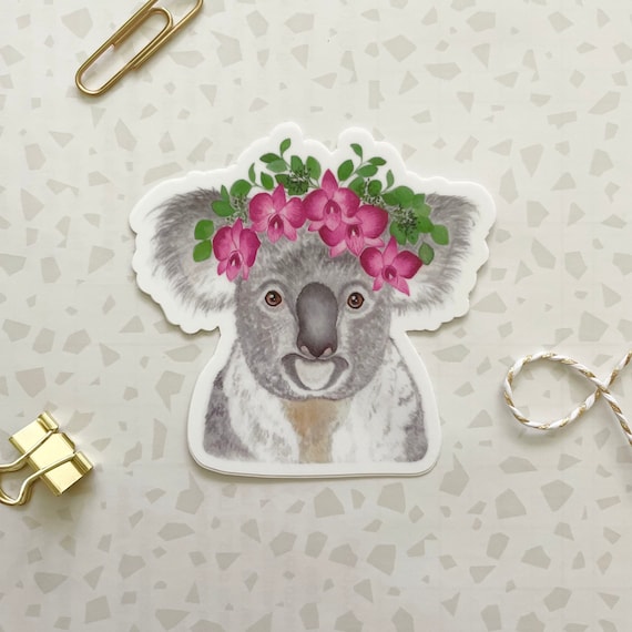 Trying out Koala Holographic Label Paper! 