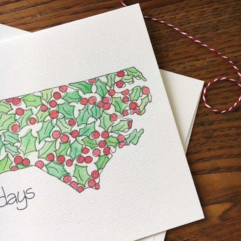 North Carolina Christmas Cards 