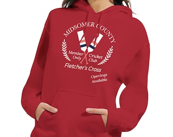 Midsomer Murders Hoodie: Midsomer County Cricket Club Apparel