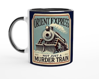 Orient Express Mug: Agatha Christie Inspired Coffee Cup