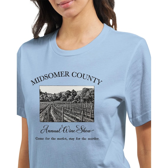 Midsomer Murders T-Shirt - Funny Mystery Tee - Unisex & Eco-Friendly Gift