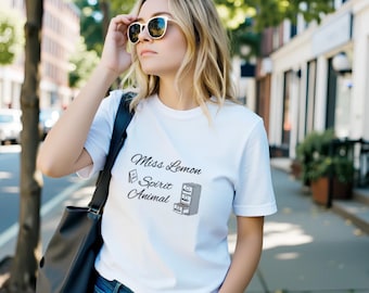 Miss Lemon Spirit Animal Tee: Funny Poirot Shirt