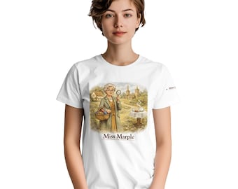 Miss Marple T-Shirt – Classic Fit Heavyweight Cotton Tee