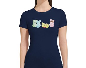 Hilarious Detective Peep T-Shirt - Fun Easter Marshmallow Murder Mystery Tee - Adorable Gift!