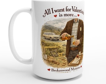 Brokenwood Mysteries Mug - Perfect Gift for Fans - Valentine's Day Ceramic Cup