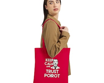 Poirot Tote Bag: Agatha Christie Book Club Gift
