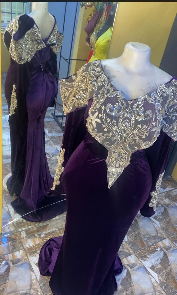 strapless open back dress Gameday Star Dress- Purple & Gold – Hazel Lane Boutique main image 0