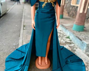 Original Camille La Vie Design Formal Holiday Dress. Prom. Stunning Green  Beaded & Sequence Dress - Etsy