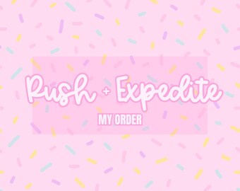 Acelerar mi pedido + Envío rápido (pedidos con 2 semanas de anticipación)