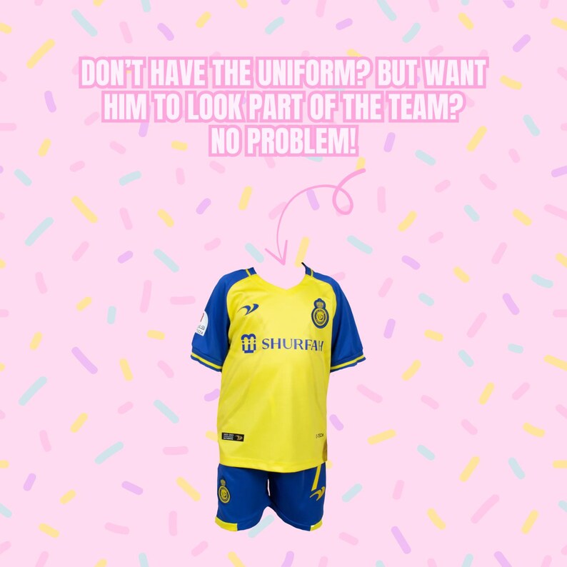 Adorno personalizado para tarta de cumpleaños de fútbol, decoración para fans de Cristiano Ronaldo Al Nassr imagen 2