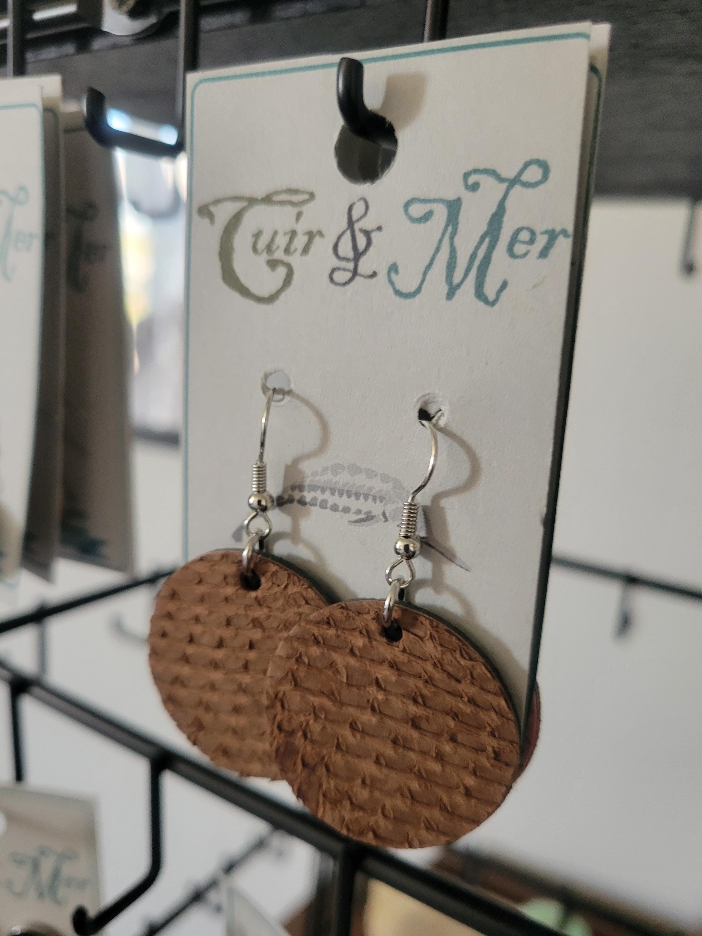Boucles D'oreilles Vintage - Modèle N76 - Occasion - Sans Marque