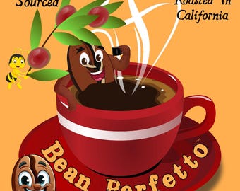 Tanzania Peaberry Plus Coffee, Fresh Roasted, Fair Trade, 2LB Whole Bean