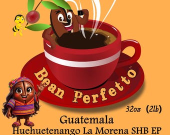 Guatemala La Morena Huehuetenango SHB EP 2 lb Whole Coffee Bean | Women Owned Coffee Plantations