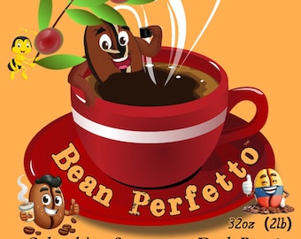 2 lb COLOMBIA Triple SUPREMO Fair Trade Sustainable Coffee, Roasted Fresh to order Whole Coffee Beans