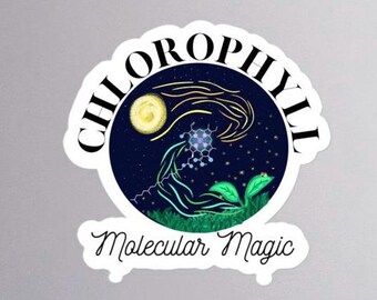 Chlorophyll Plant Lover Sticker
