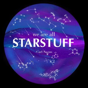 We Are All Starstuff Carl Sagan Sticker