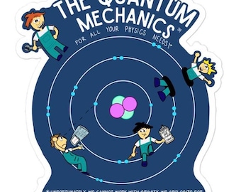 Quantum Mechanics Sticker