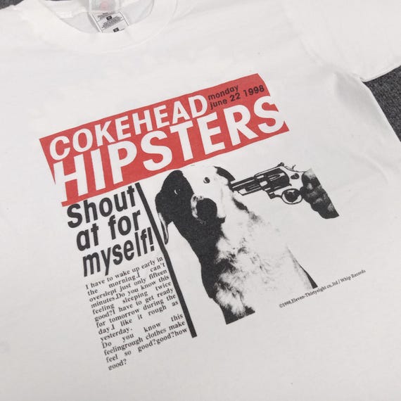 COKEHEAD HIPSTERS 1997ツアー Tシャツ COKEHEAD HIPSTERS (コークヘッドヒップスターズ) Tシャツ