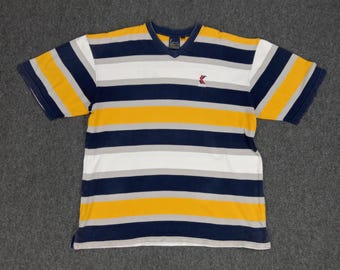 Karl Kani signature stripe block t-shirt in multi