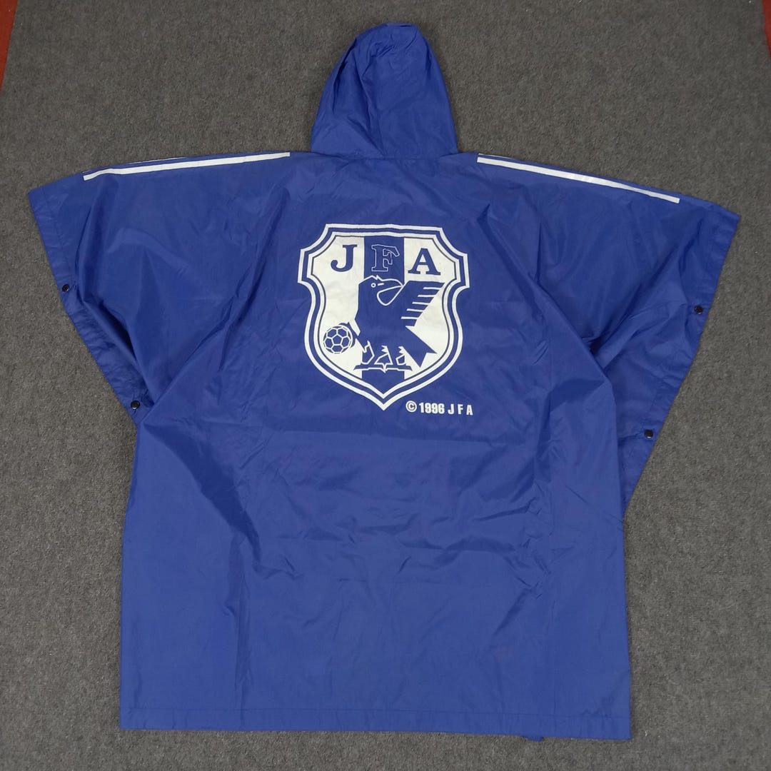 Adidas Japan Soccer Team Raincoat Jacket - Etsy